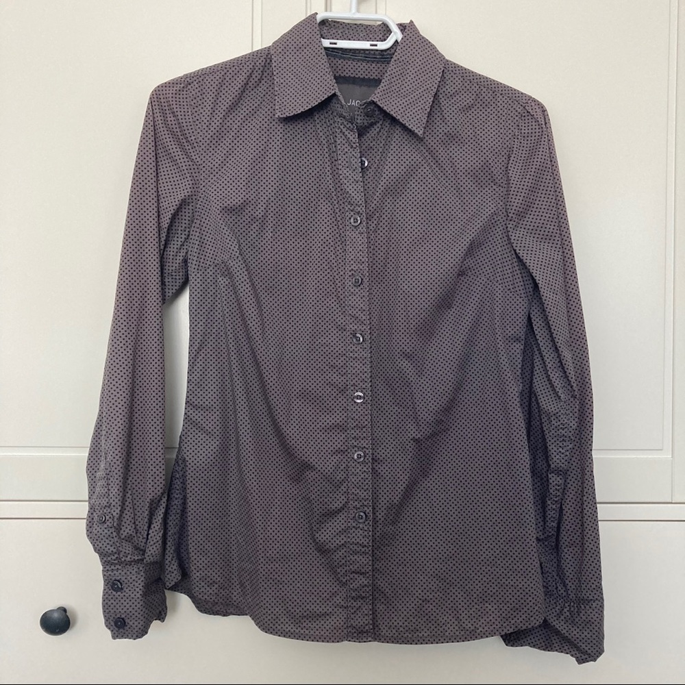 Jacob polka dot button up shirt